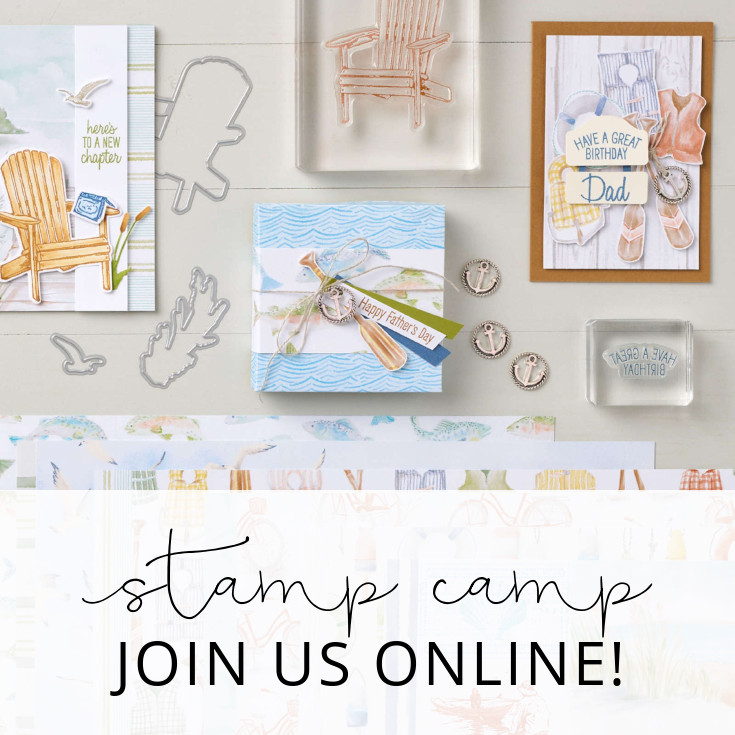 Waterside Retreat Stamp Camp  |  join us online!