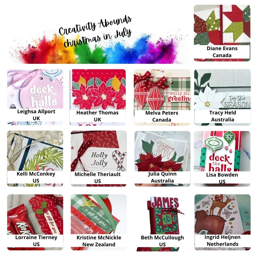 Christmas in July Tutorial Bundle Sneak Peek | Creativity Abounds | July 2026 Christmas in July Tutorial Bundle Sneak Peek | Creativity Abounds | July 2026