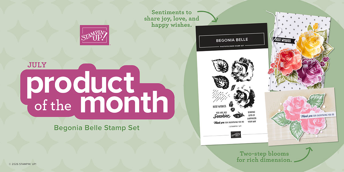 Begonia Belle Stamp Set Begonia Belle Stamp Set