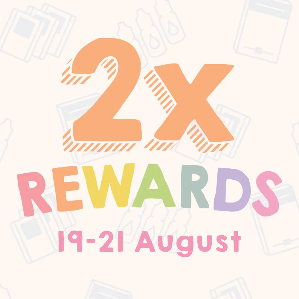 Double Stampin' Rewards (19-21 August)