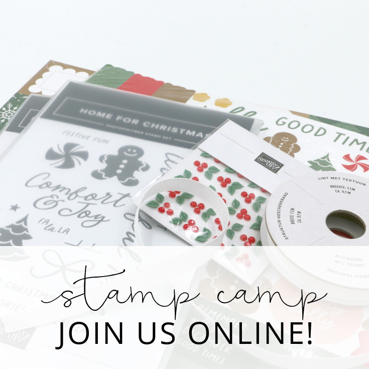 Home For Christmas Stamp Camp | join us online!