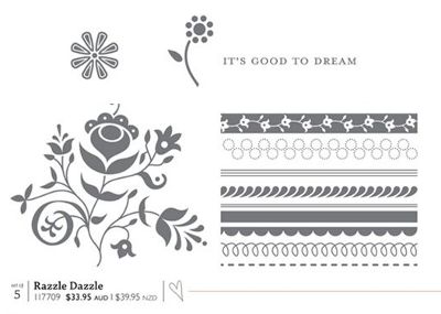 Razzle Dazzle stamp set
