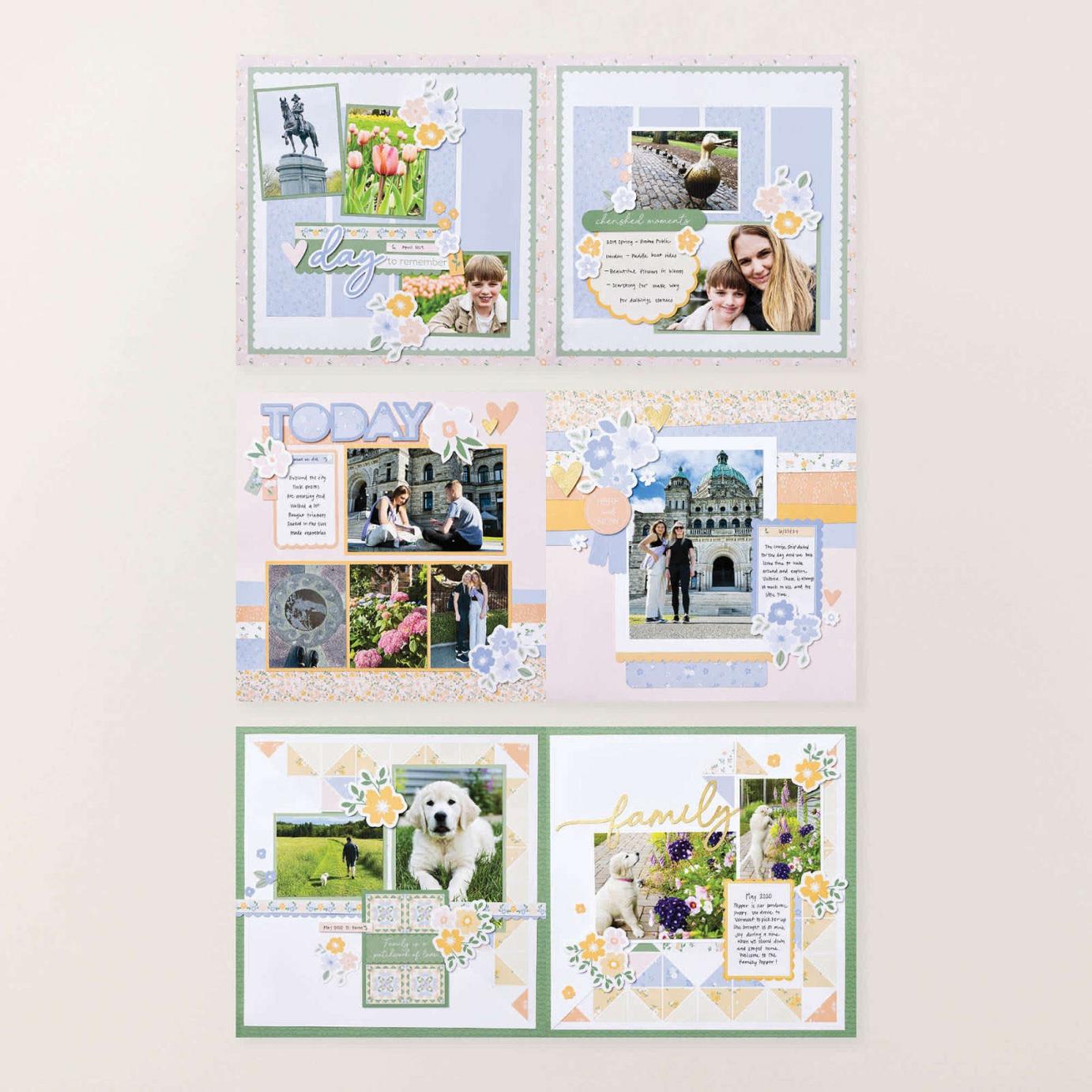 July Scrapbooking Escape | Heirloom Boutique Scrapbooking Workshop Kit July Scrapbooking Escape | Heirloom Boutique Scrapbooking Workshop Kit