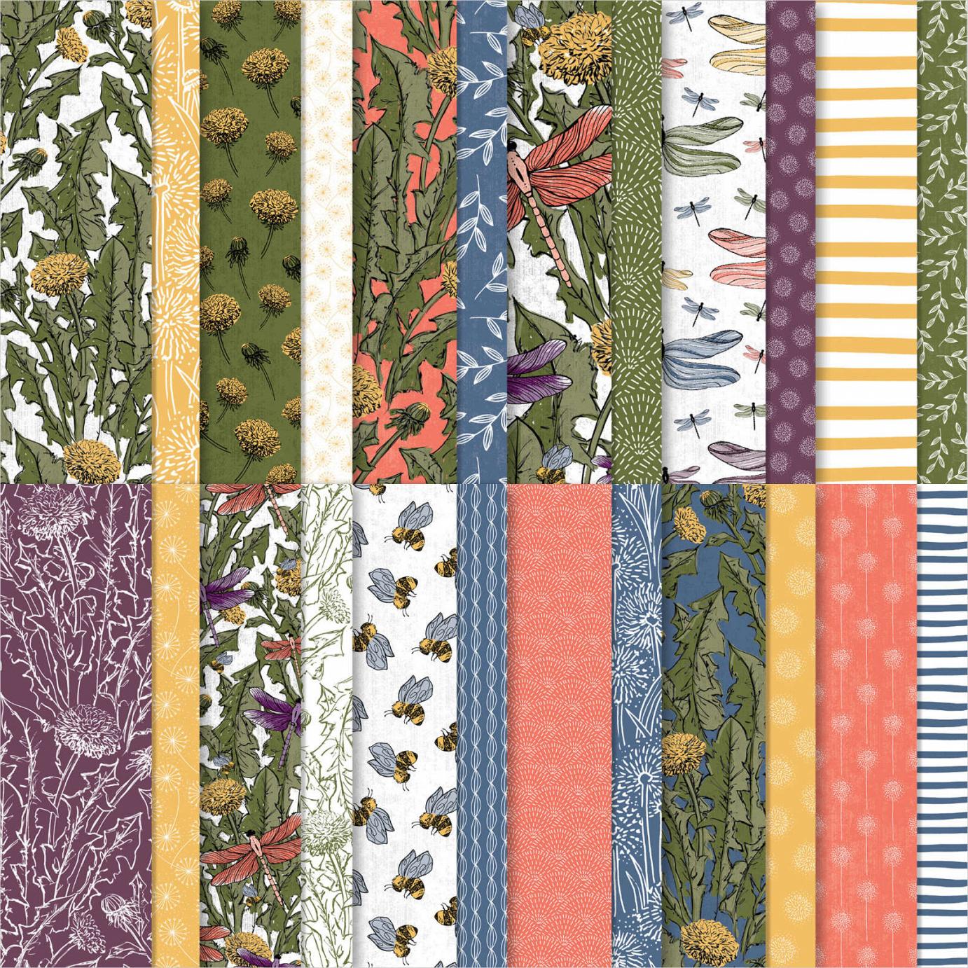 Dandy Garden 6" x 6" Designer Series Paper  |  Image &copy; 2021 Stampin' Up!