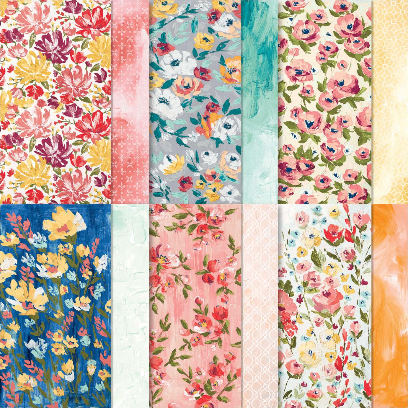 Fine Art Floral Designer Series Paper  |  Image &copy; 2021 Stampin' Up!