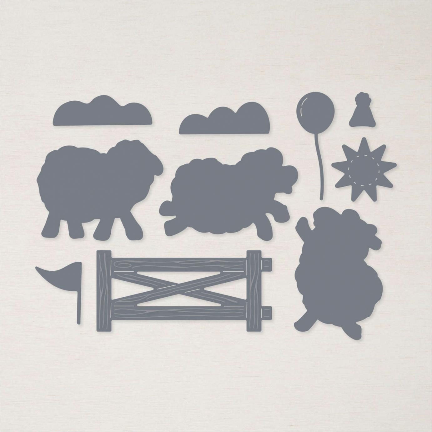 Sheep Dies  |  Image &copy; 2021 Stampin' Up!