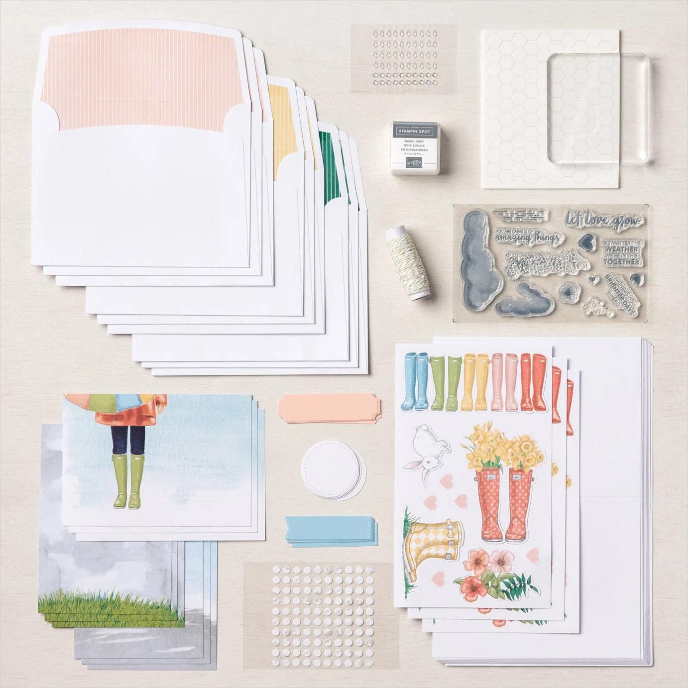 No Matter the Weather All-Inclusive Card Kit | Image © 2022 Stampin' Up! No Matter the Weather All-Inclusive Card Kit | Image © 2022 Stampin' Up!