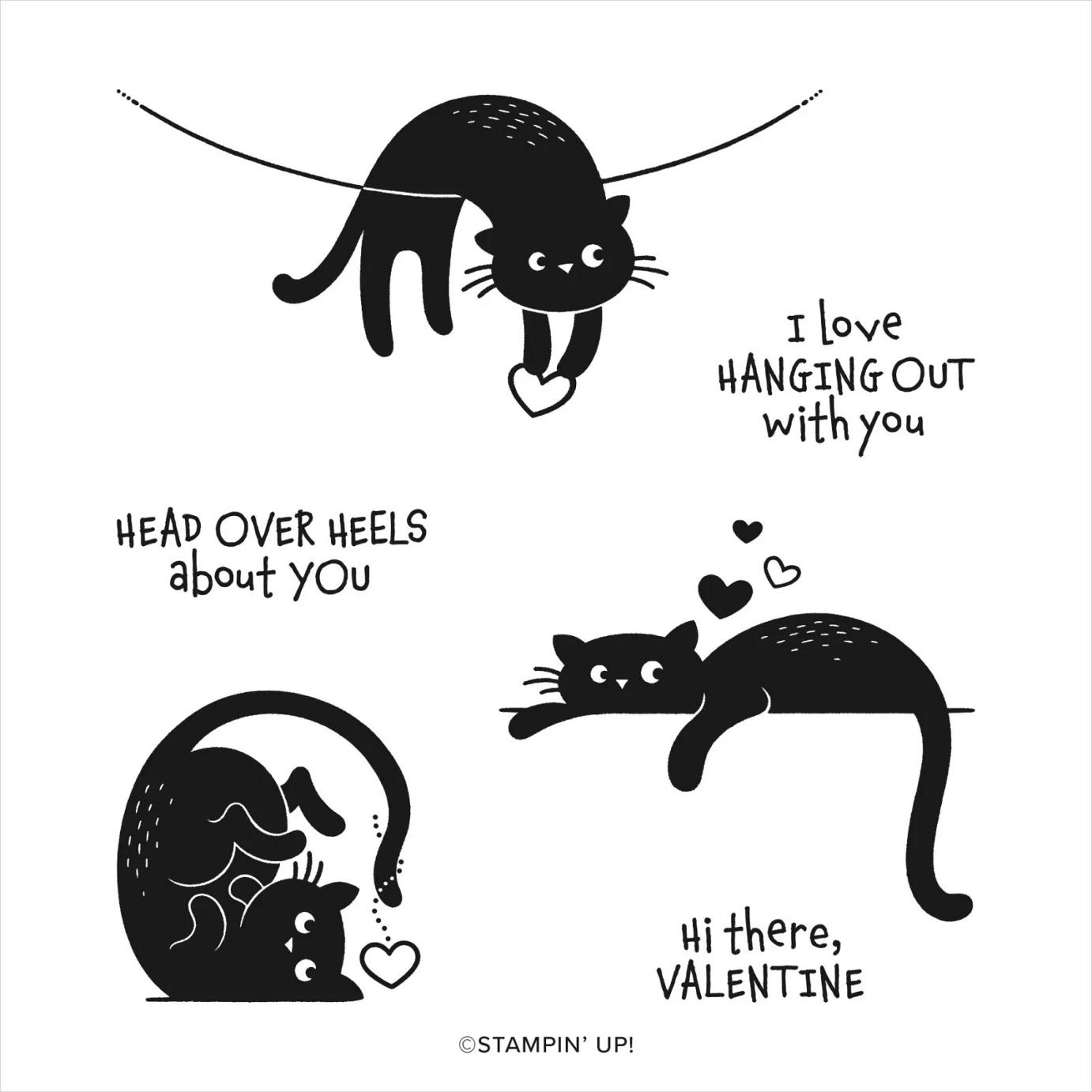 Love Cats Stamp Set  |  Image &copy; 2023 Stampin' Up!