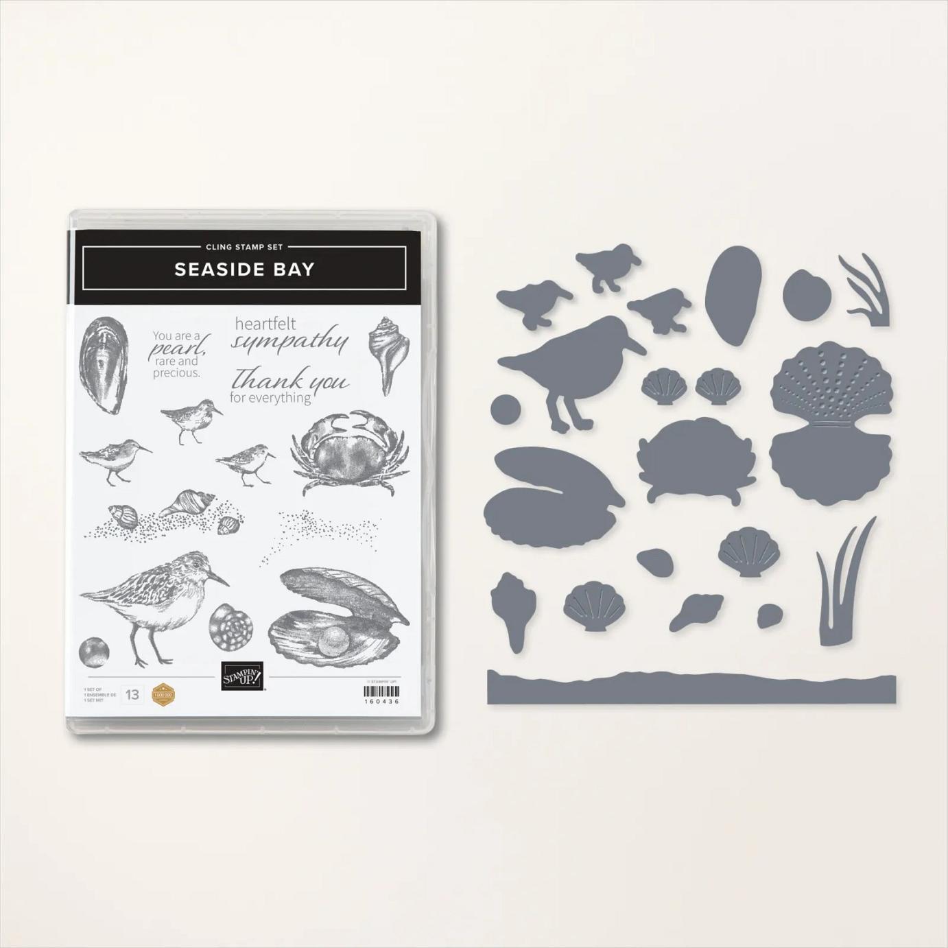 Seaside Bay Stamp Set + Seaside Bay Dies Bundle  |  Image &copy; 2023 Stampin' Up!