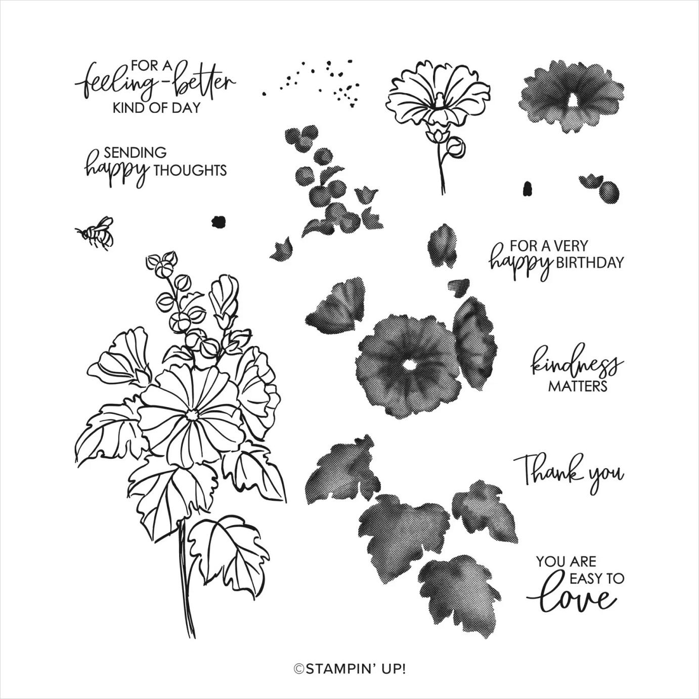 Beautifully Happy Stamp Set  |  Image &copy; 2023 Stampin' Up!