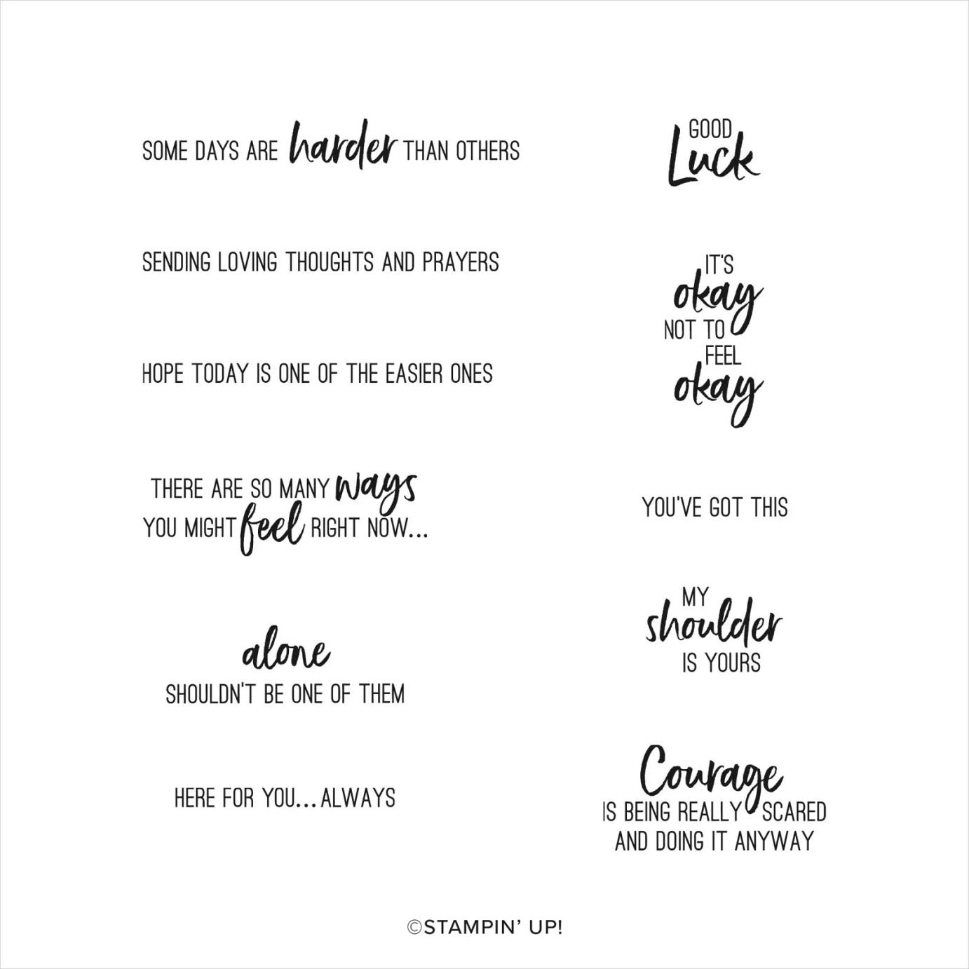 Sending Support Stamp Set | Image © 2023 Stampin' Up! Sending Support Stamp Set | Image © 2023 Stampin' Up!
