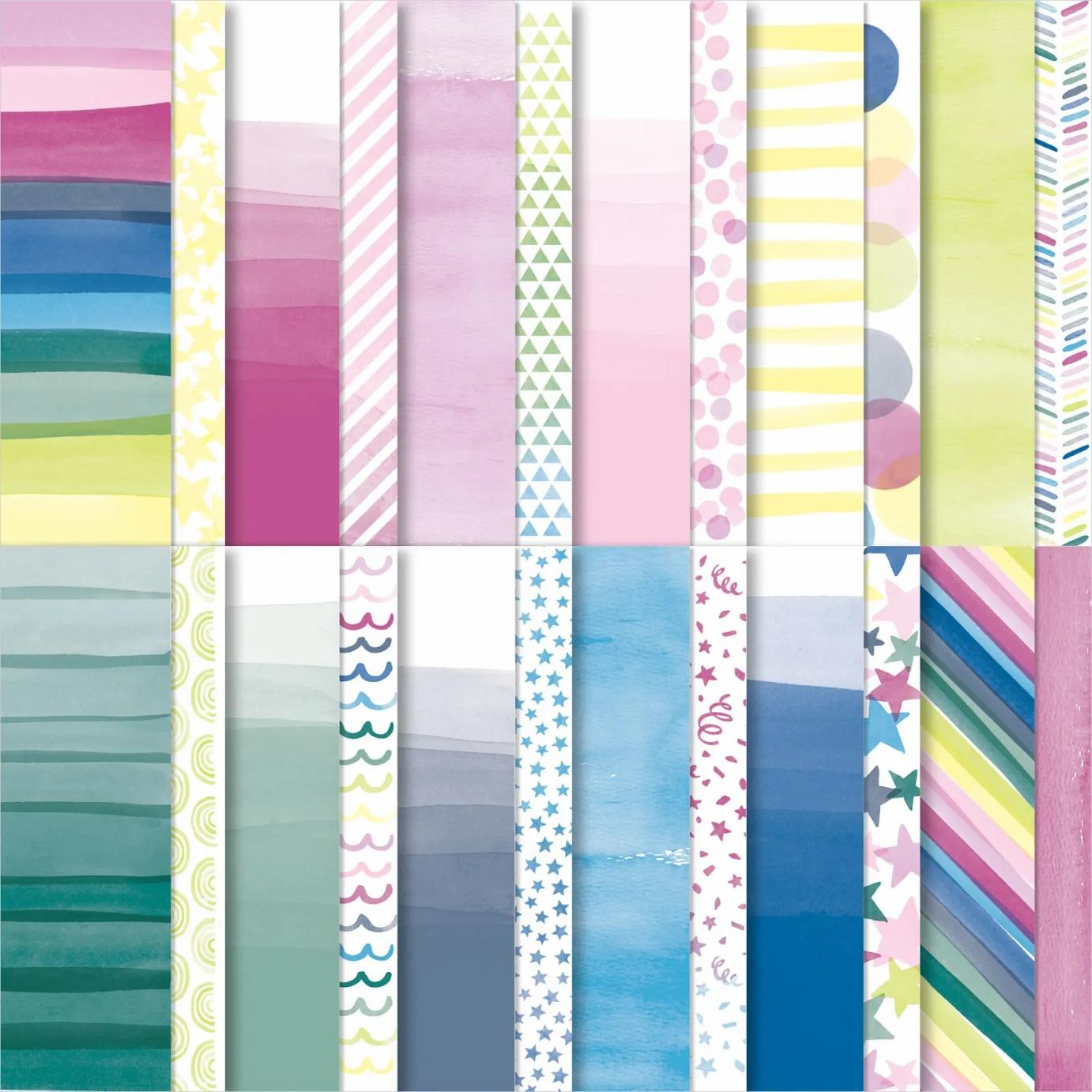 Bright & Beautiful 6" x 6" Designer Series Paper Bright & Beautiful 6" x 6" Designer Series Paper