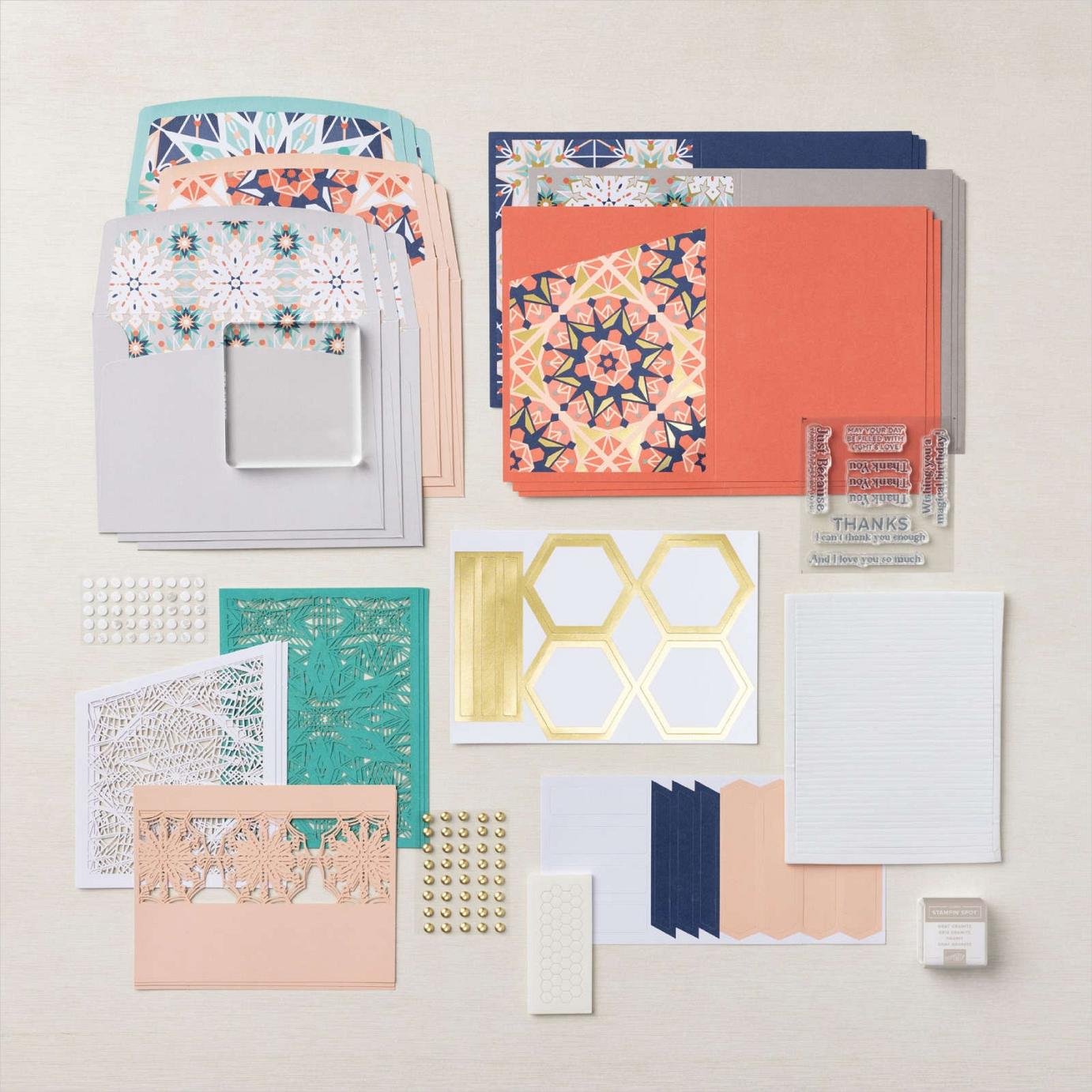 Colorful Kaleidoscope Kit | Image © 2023 Stampin' Up! Colorful Kaleidoscope Kit | Image © 2023 Stampin' Up!