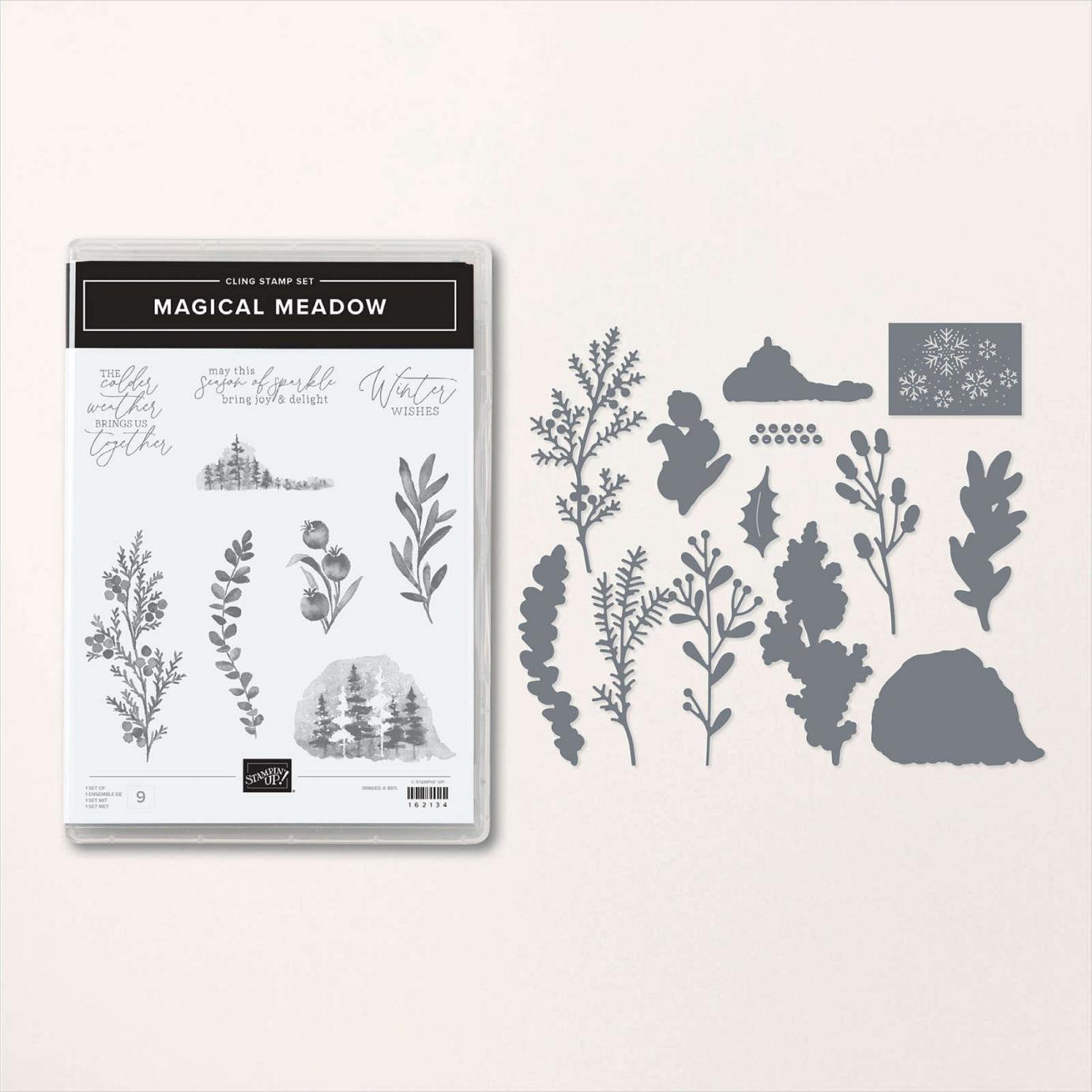 Magical Meadow Stamp Set + Magical Meadow Dies Bundle | Image © 2023 Stampin' Up!® Magical Meadow Stamp Set + Magical Meadow Dies Bundle | Image © 2023 Stampin' Up!®