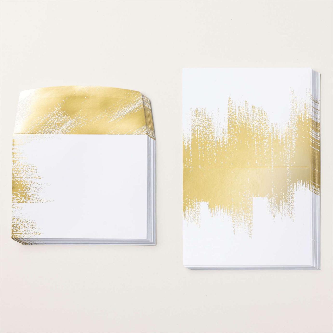 Brushed Gold Cards & Envelopes  |  Image &copy; 2023 Stampin' Up!&reg;