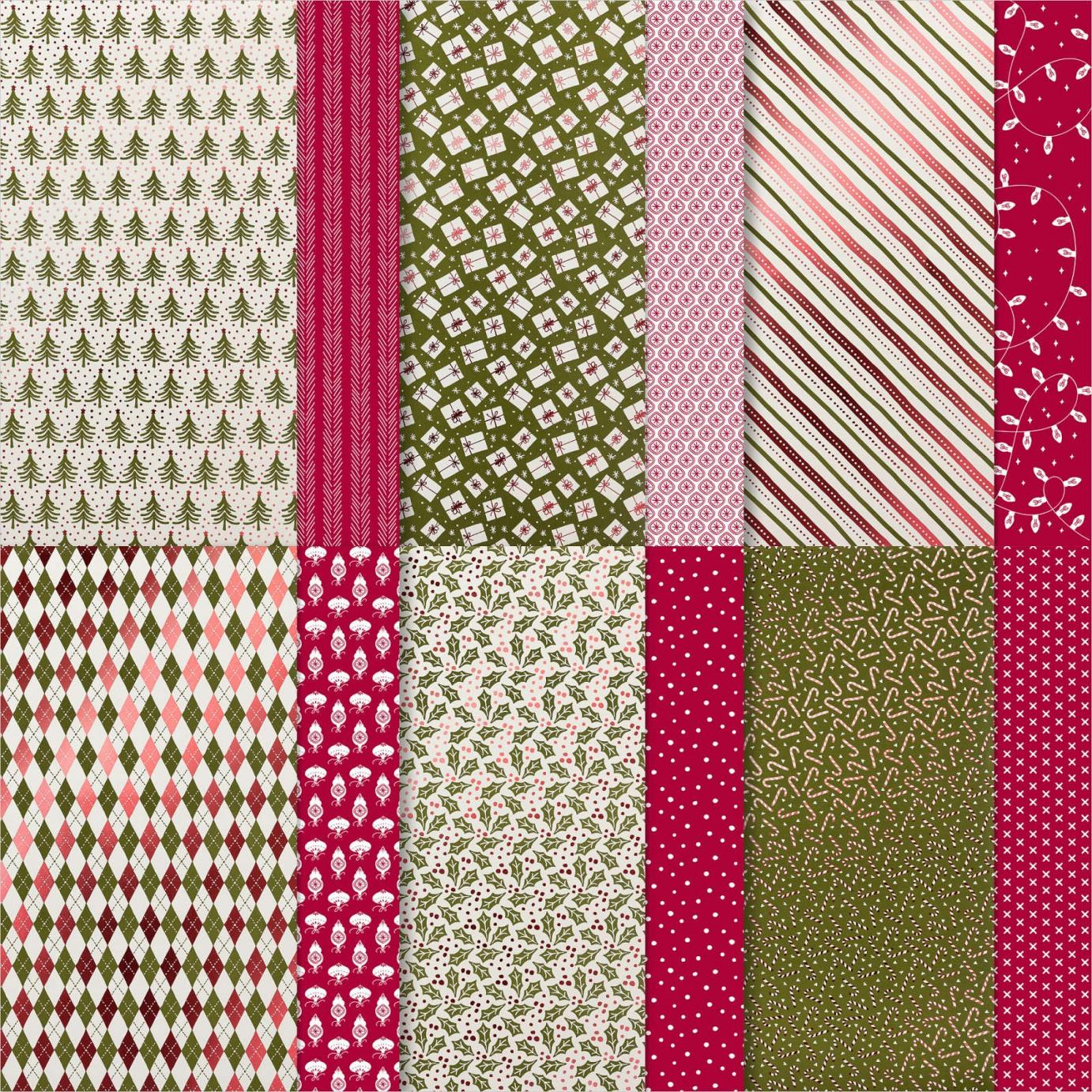 Shining Christmas 12" x 12" Specialty Designer Series Paper  |  Image &copy; 2023 Stampin' Up!&reg;