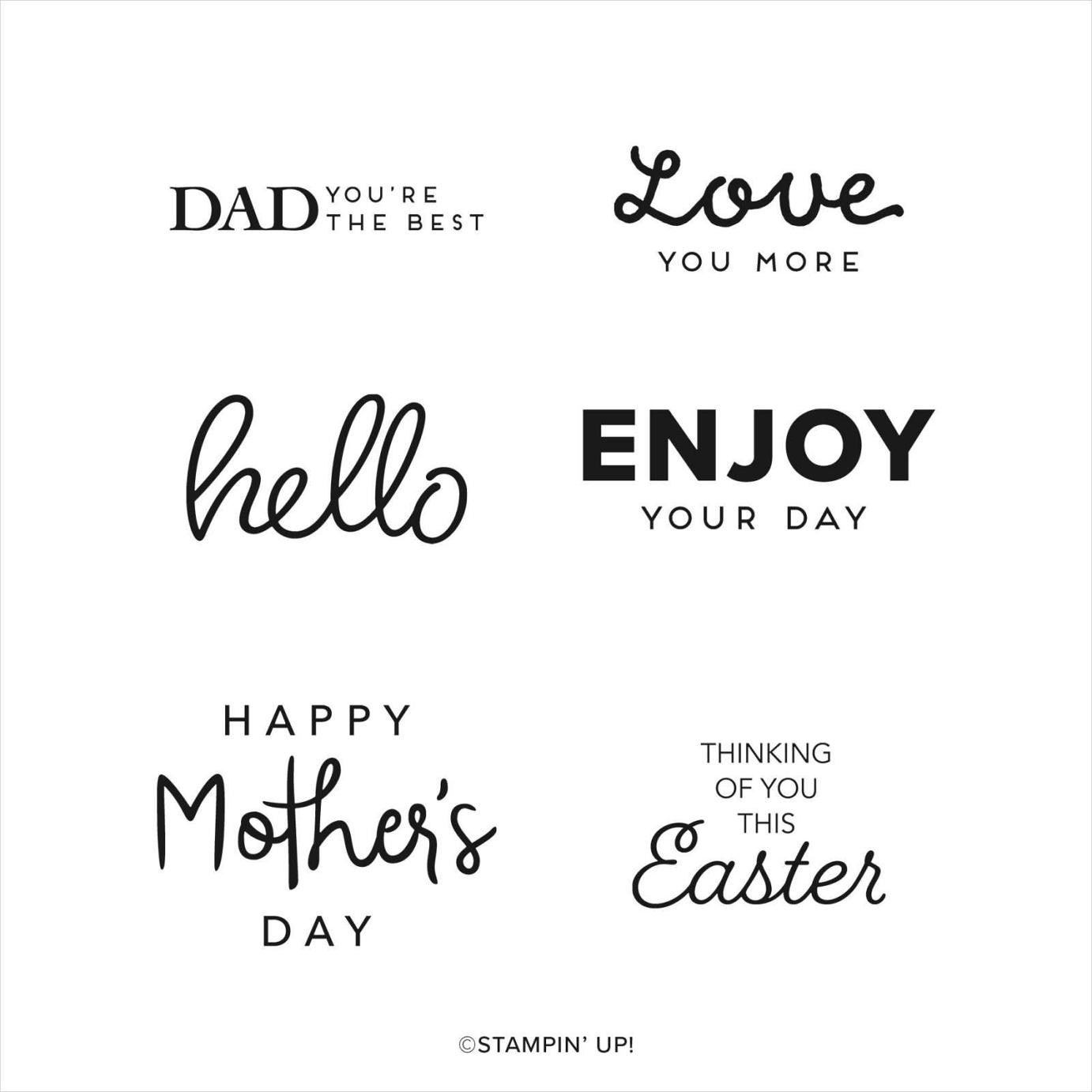 Heartfelt Hellos Stamp Set | Image © 2024 Stampin' Up! Heartfelt Hellos Stamp Set | Image © 2024 Stampin' Up!