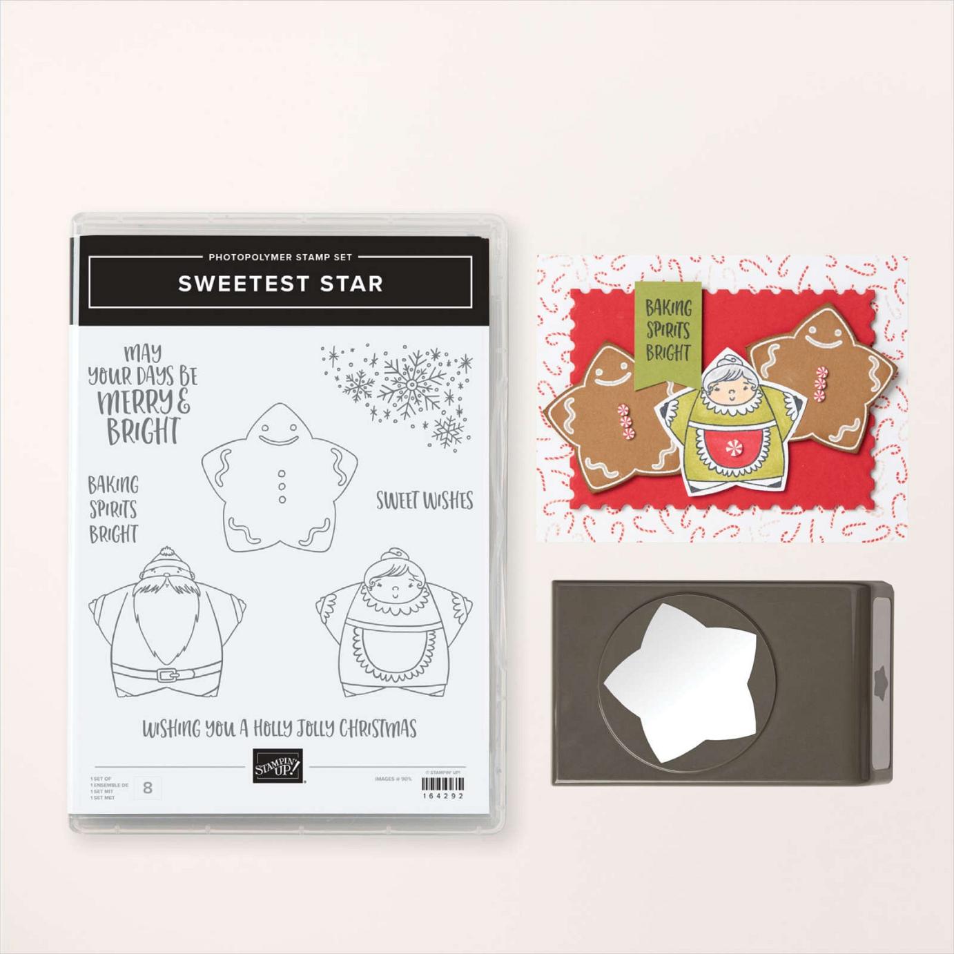 Sweetest Star Stamp Set + Sweetest Star Punch Bundle  |  Image &copy; 2024 Stampin' Up!