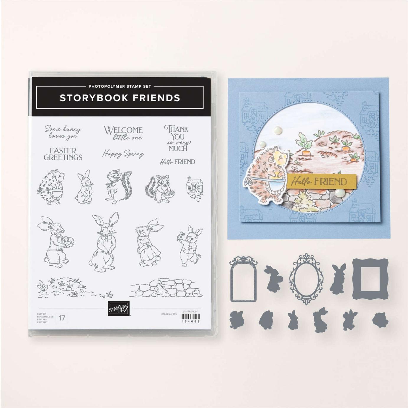 Storybook Friends Stamp Set + Storybook Friends Dies Bundle  |  Image &copy; 2025 Stampin' Up!