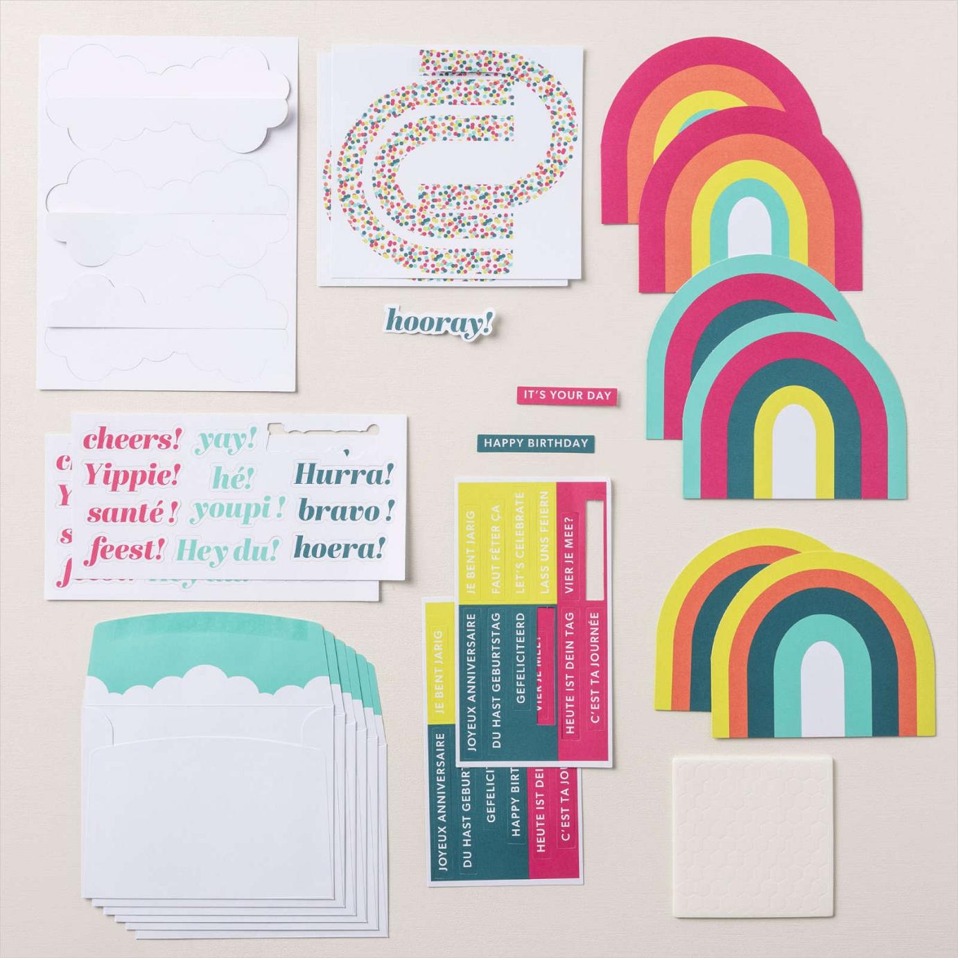 Rainbow Celebration Kit  |  Image &copy; 2025 Stampin' Up!