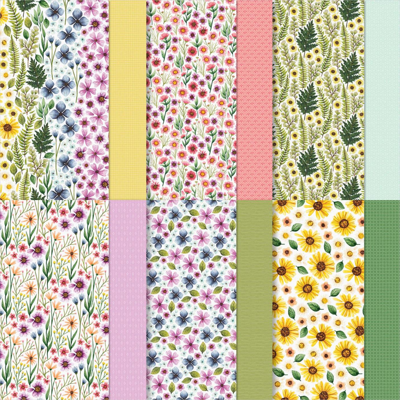 Floral Impressions 12" x 12" Designer Series Paper  |  Image &copy; 2025 Stampin' Up!