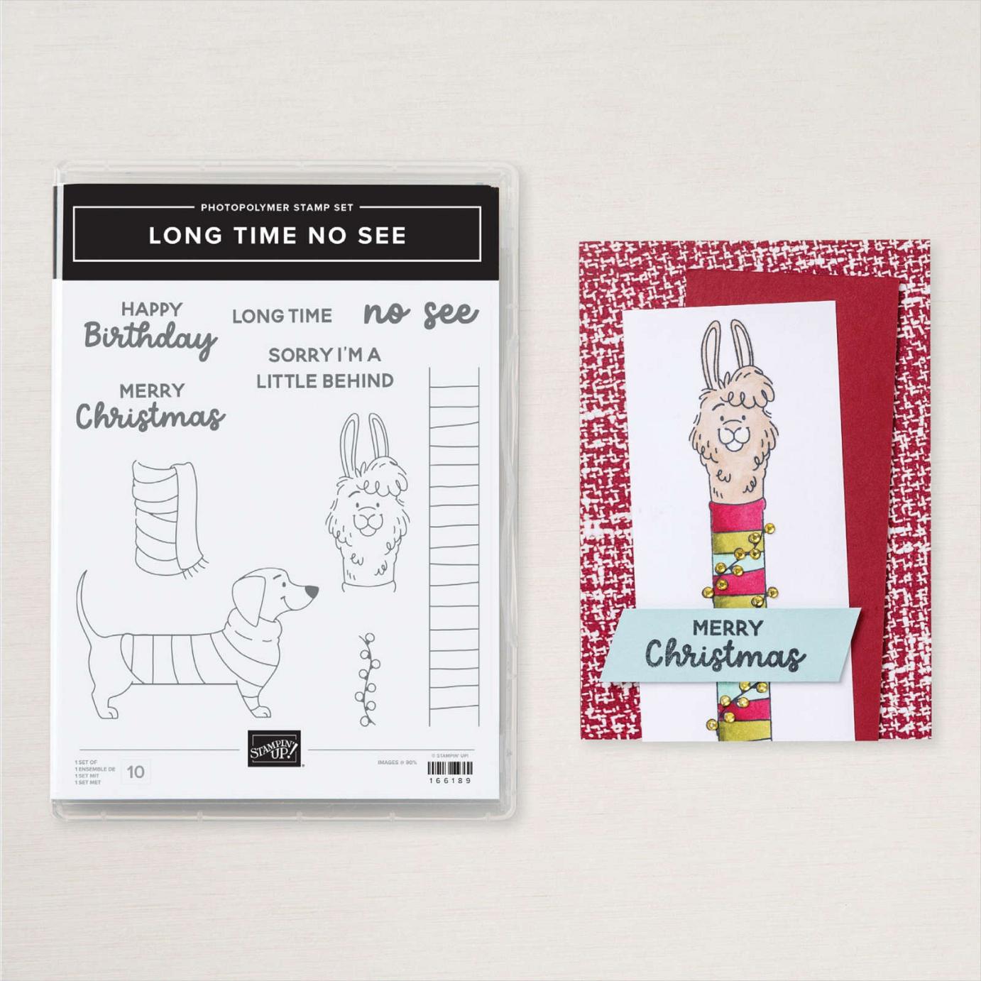 Long Time No See Stamp Set | Image © 2025 Stampin' Up! Long Time No See Stamp Set | Image © 2025 Stampin' Up!