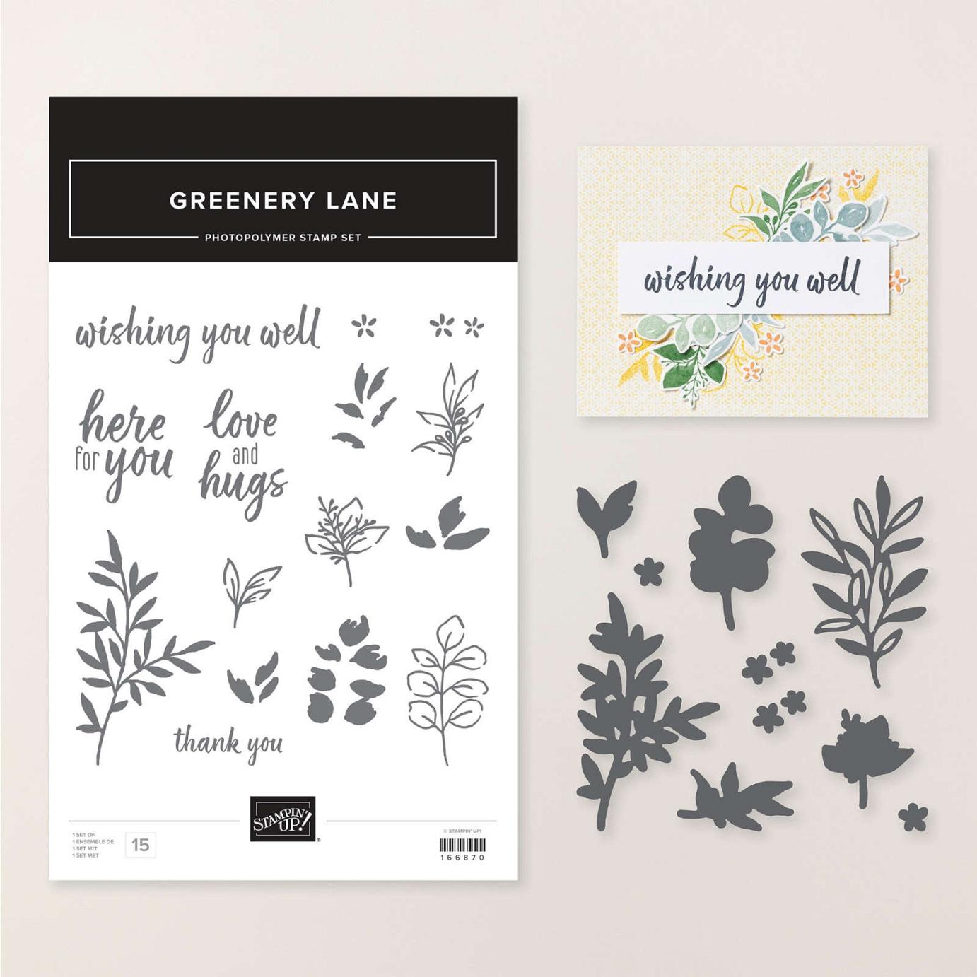 Greenery Lane Stamp Set + Greenery Lane Dies Bundle  |  Image &copy; 2026 Stampin' Up!&reg;