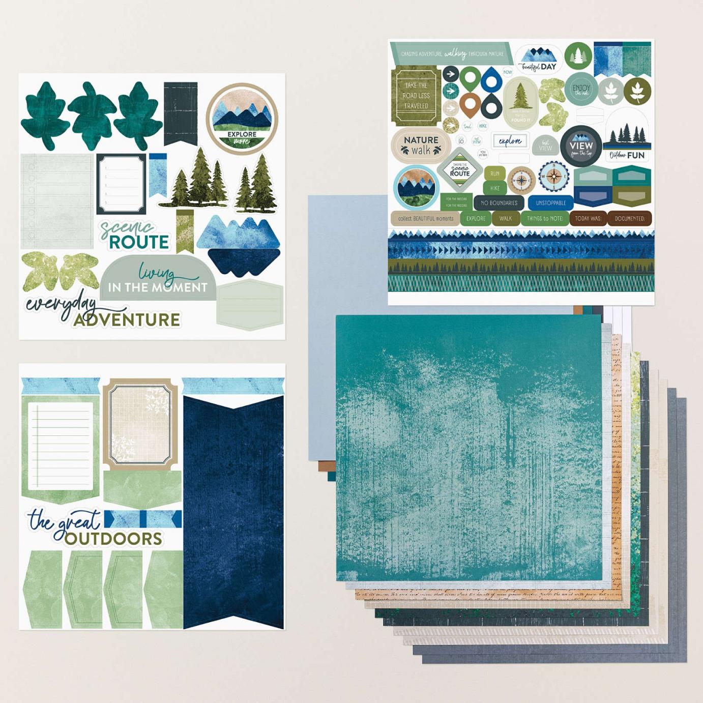 Exploring Nature Scrapbooking Workshop Kit  |  Image &copy; 2026 Stampin' Up!