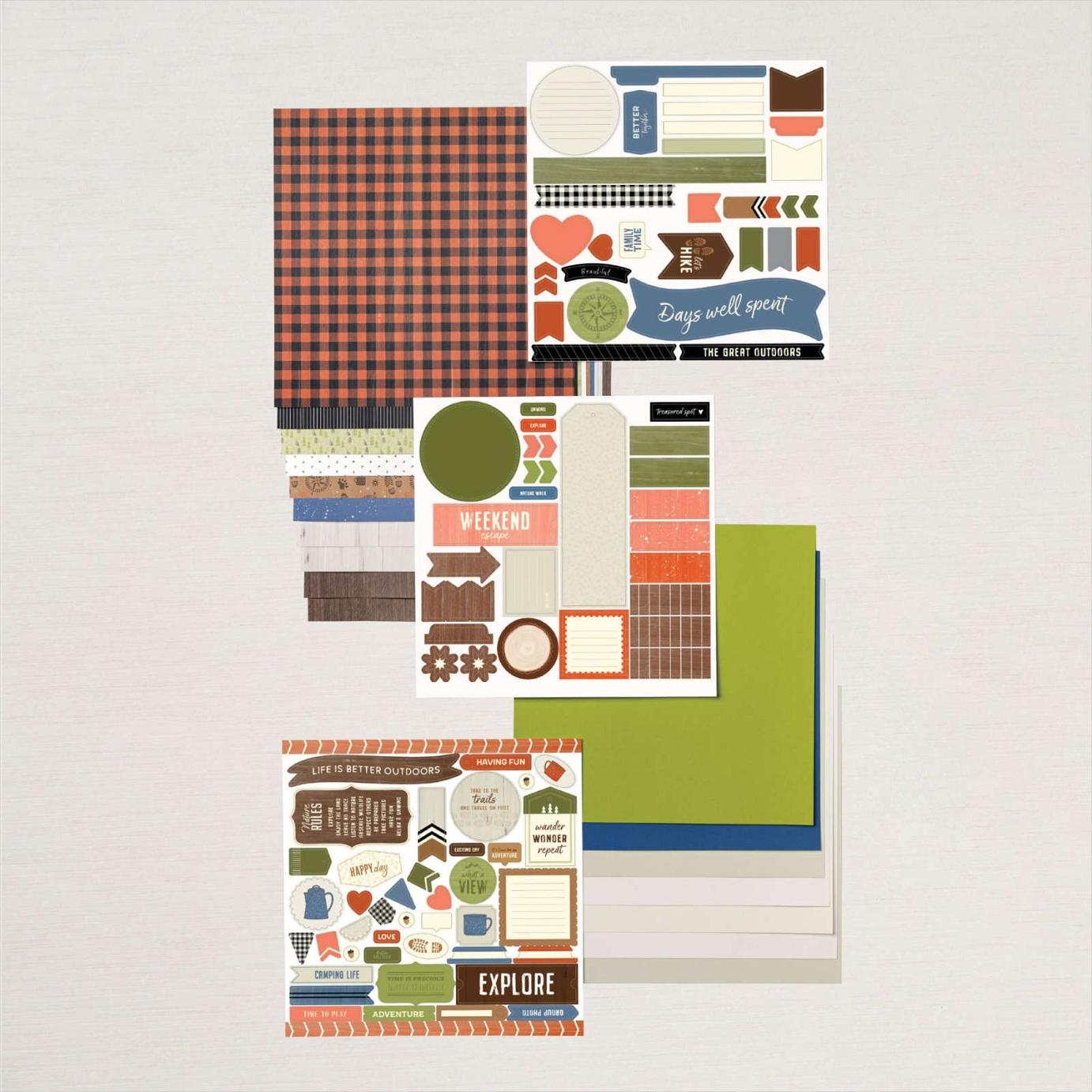 Weekend Adventures Scrapbooking Workshop Kit  |  Image &copy; 2025 Stampin' Up!