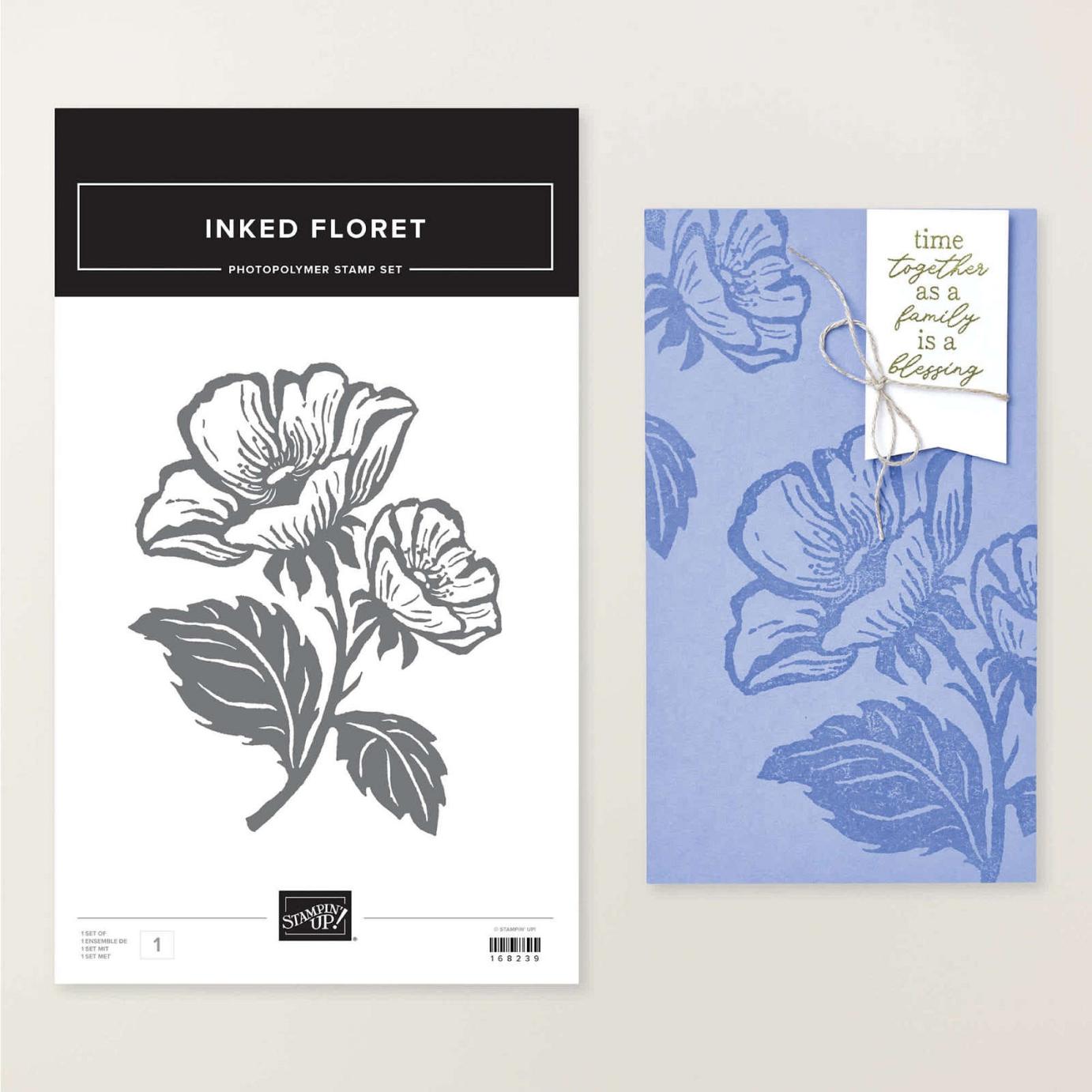 Inked Floret Stamp Set | Image © 2026 Stampin' Up!® Inked Floret Stamp Set | Image © 2026 Stampin' Up!®