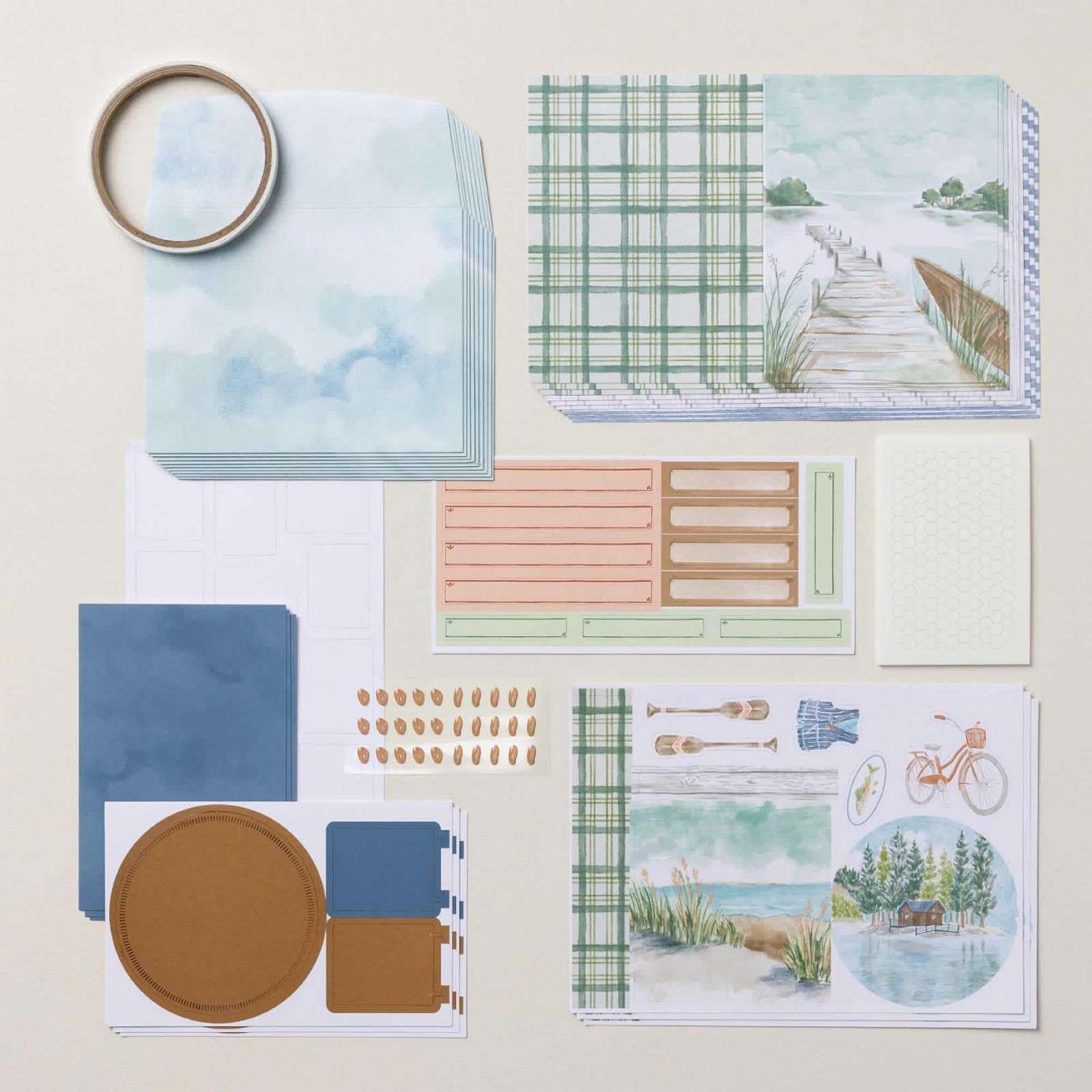 Lakeside Retreat Paper Pumpkin Refill  |  Image &copy; 2026 Stampin' Up!